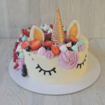 100 идей стильного оформления тортов на день рождения девочке с фото