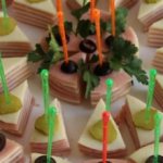 Блюдо с канапе