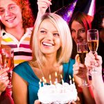 Birthday contests at the table