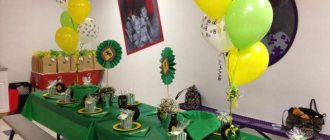 меню на день рождения ребенка 10 лет