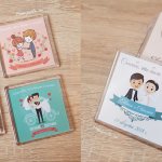 Подарки гостям на свадьбу: магнитики