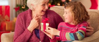 Подарок бабушке на Новый год 2021