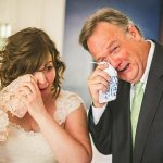 moved parents at a wedding