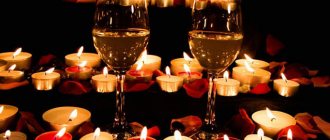 Romantic dinner