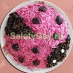 Салат «Божья коровка»