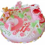 Торт на 1 годик девочке – рецепты, как приготовить и украсить праздничный торт своими руками