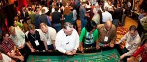 Casino themed party at home