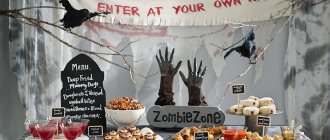 Zombie party for kids